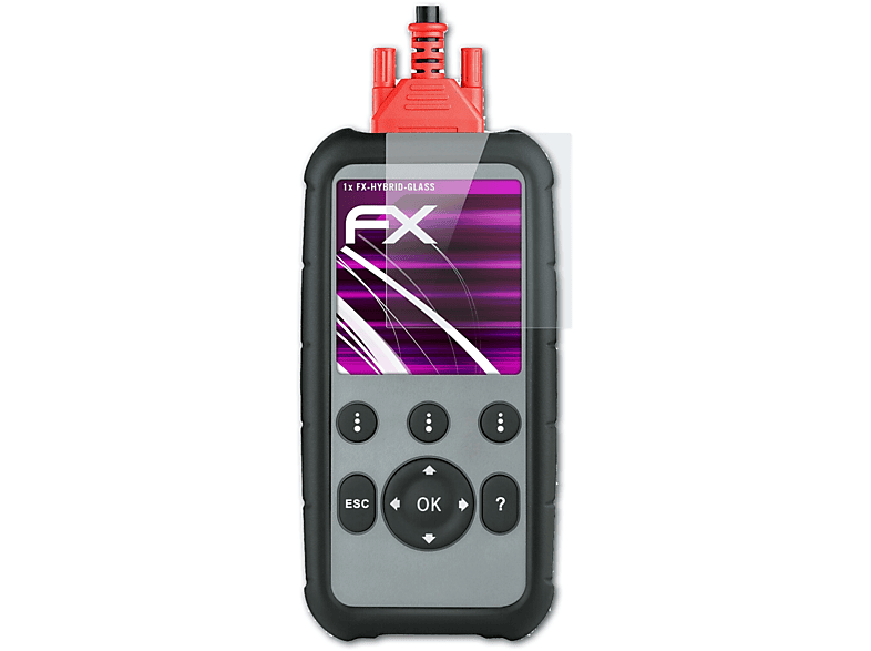 ATFOLIX FX-Hybrid-Glass Autel MaxiLink Schutzglas(für ML609P)