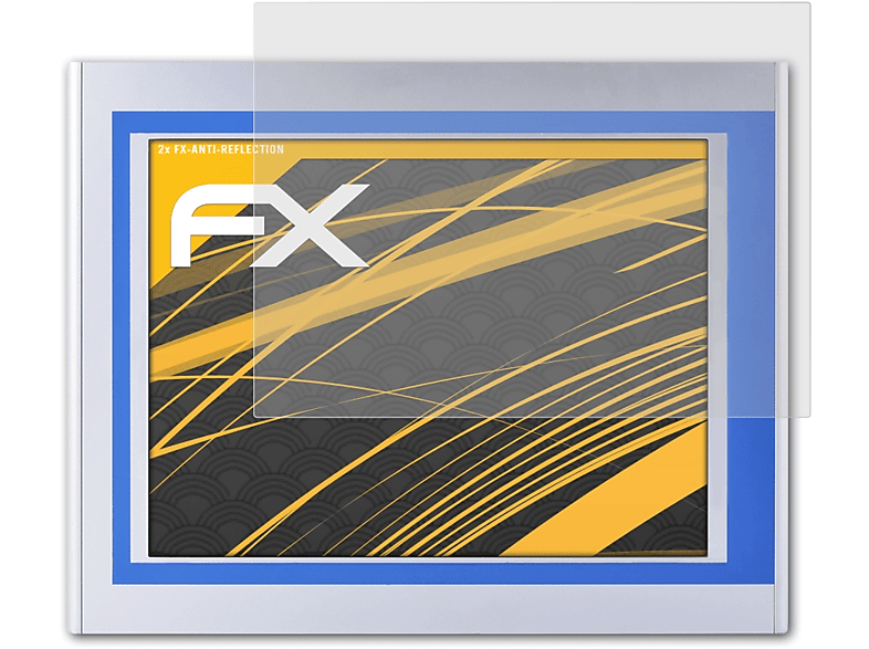 FX-Antireflex (15 Inch)) 2x Nodka TPC6000-A154 ATFOLIX Displayschutz(für