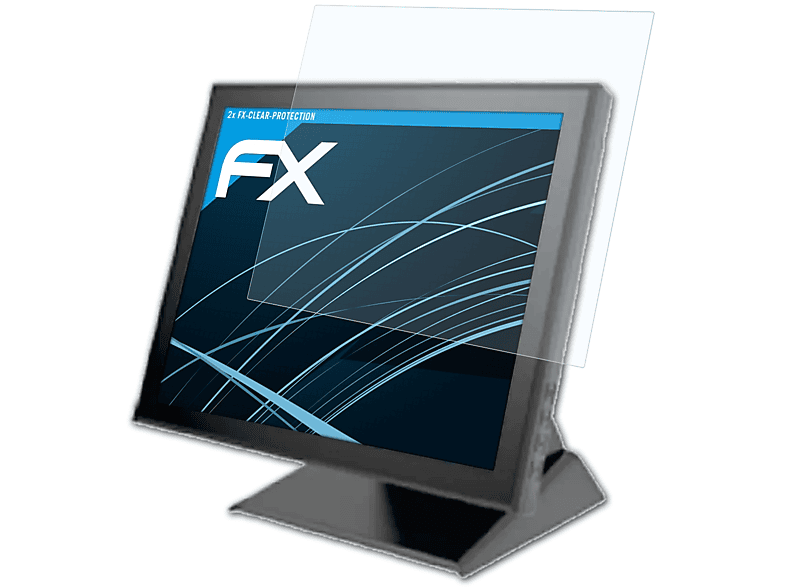 ATFOLIX 2x FX-Clear Displayschutz(für MT15) Custom