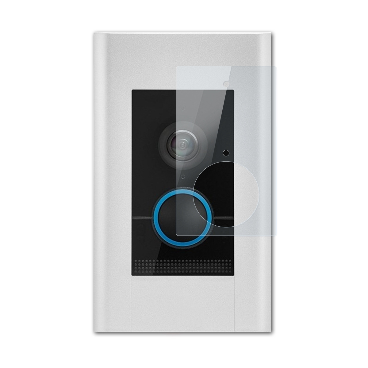 Ring Elite) FX-Hybrid-Glass Video Doorbell Schutzglas(für ATFOLIX