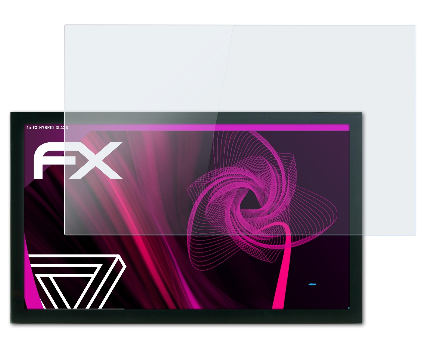 ATFOLIX FX-Hybrid-Glass MEDDP-622 Healthcare (22 Onyx Schutzglas(für Inch))
