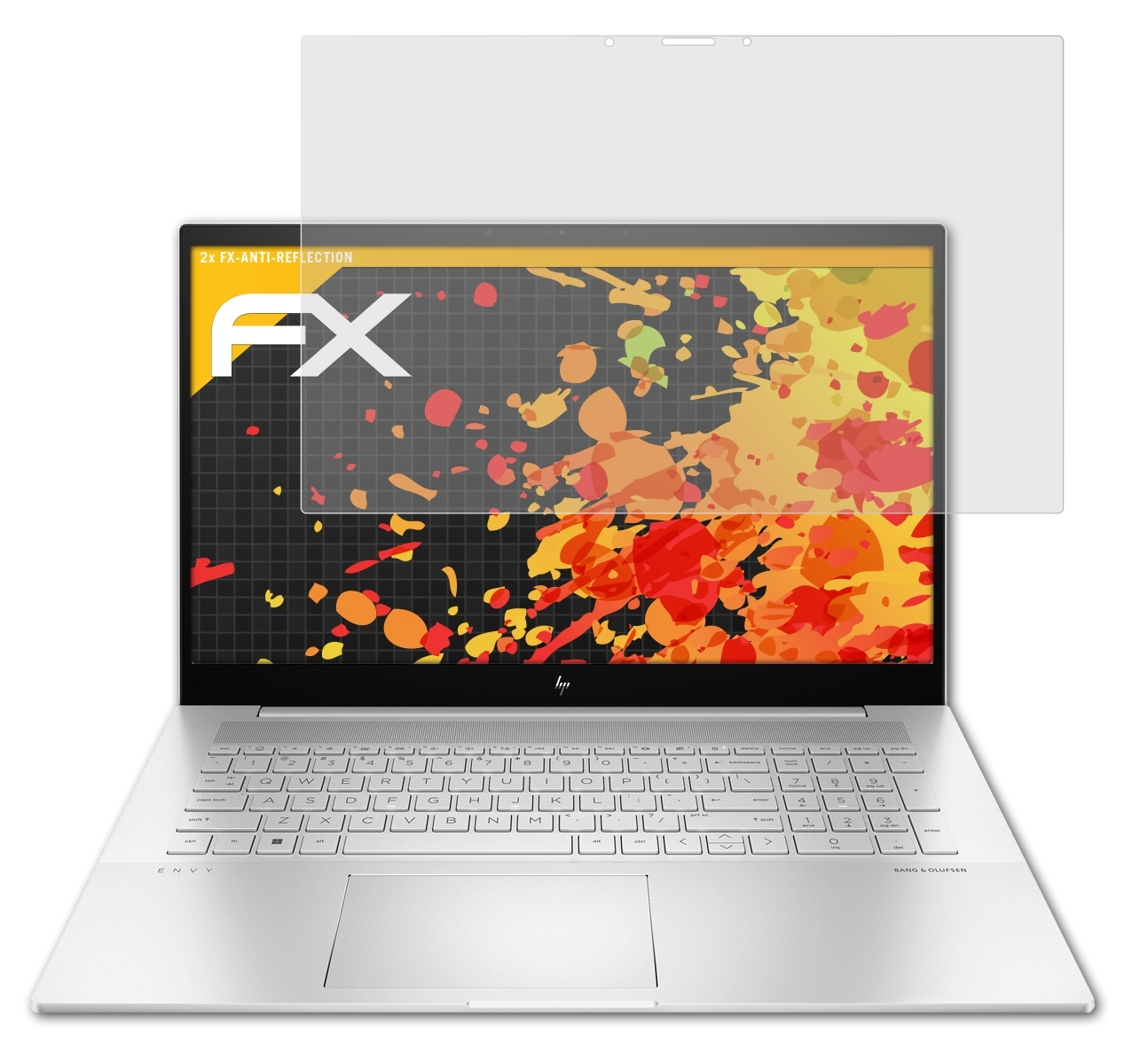 FX-Antireflex 2x HP ATFOLIX Envy Displayschutz(für 17-cr0775ng)