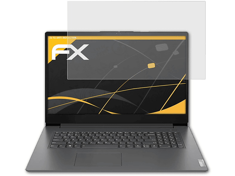 V17 2x (Gen2)) FX-Antireflex Displayschutz(für ATFOLIX Lenovo
