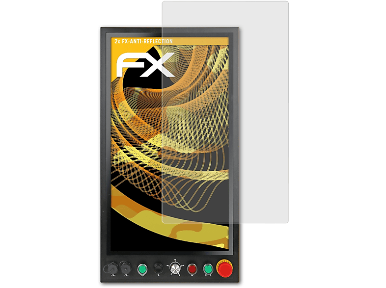 Displayschutz(für Inch)) FX-Antireflex 2x Nodka LC270T ATFOLIX (27