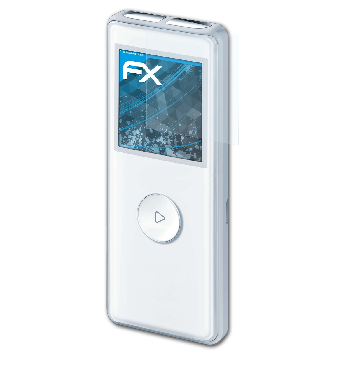 ATFOLIX 2x FX-Clear ME 90 Beurer Bluetooth) Displayschutz(für
