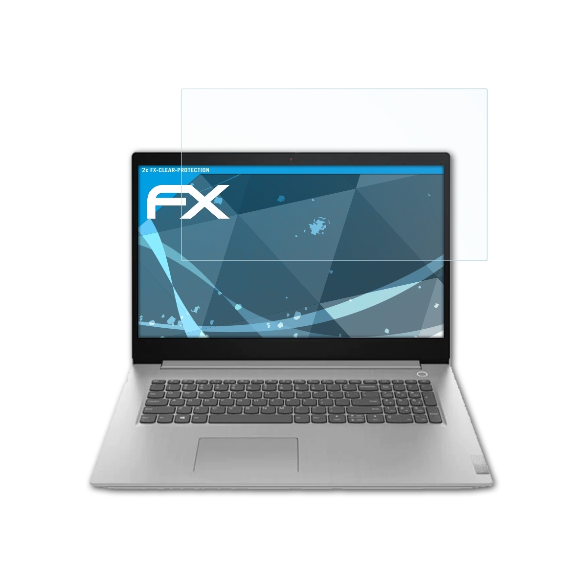 ATFOLIX 2x FX-Clear Displayschutz(für Lenovo IdeaPad 3 (17 Inch))