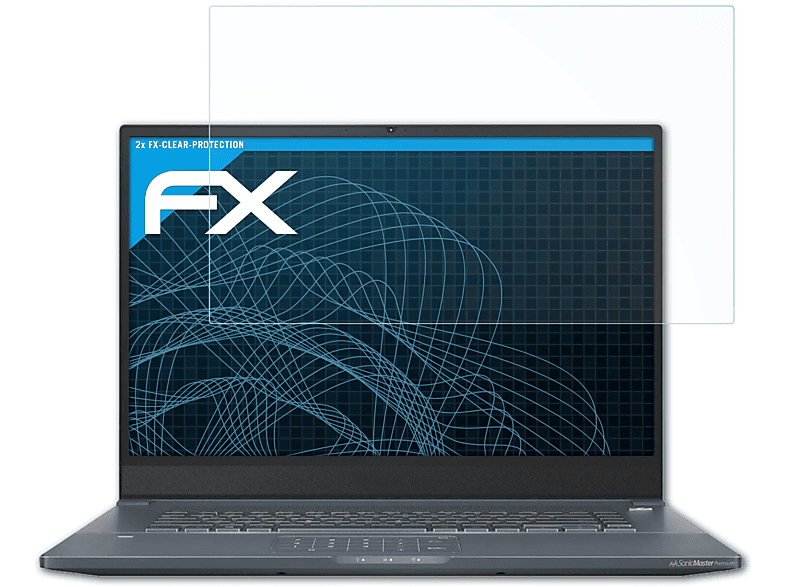(H700)) FX-Clear Studiobook 17 2x Displayschutz(für ProArt Asus ATFOLIX