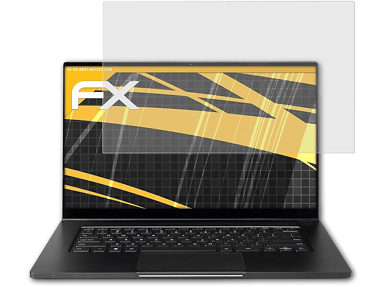 ATFOLIX 2x FX-Antireflex Displayschutz(für Wortmann Terra Mobile 1591)