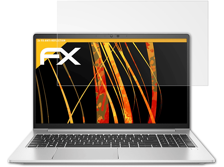 ATFOLIX 2x 650 Displayschutz(für FX-Antireflex HP EliteBook G9)