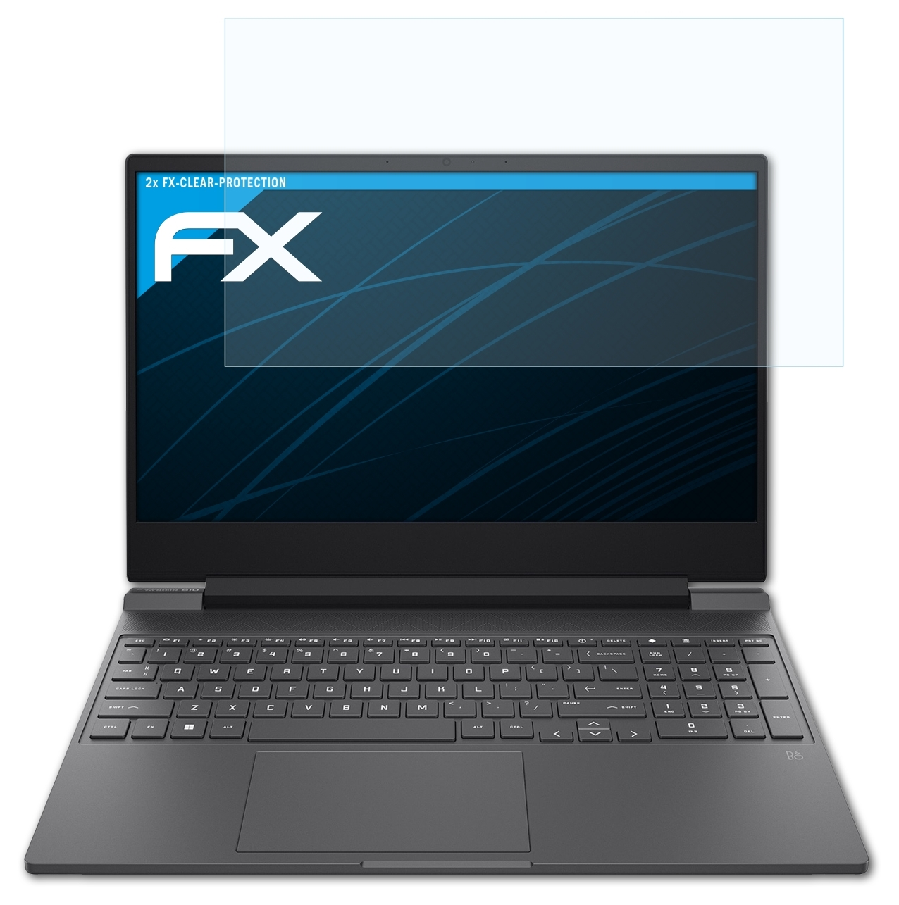 FX-Clear ATFOLIX Victus HP 15-fb0756ng) 2x Displayschutz(für