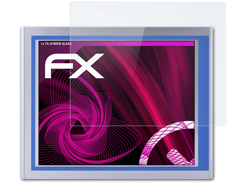 ATFOLIX FX-Hybrid-Glass Schutzglas(für Nodka TPC6000-A194-T (19 Inch))