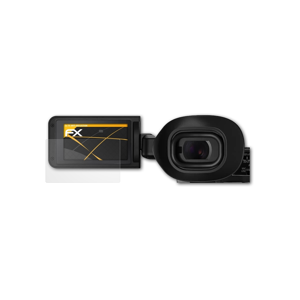 3x FX-Antireflex ATFOLIX Displayschutz(für XF605) Canon