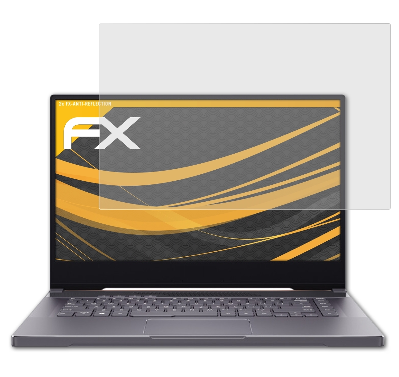 ATFOLIX 2x FX-Antireflex Displayschutz(für Asus (H500)) StudioBook 15 ProArt