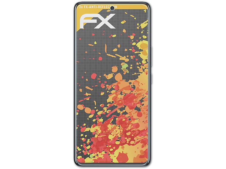 ATFOLIX 3x FX-Antireflex Displayschutz(für Vivo iQOO 9 SE)