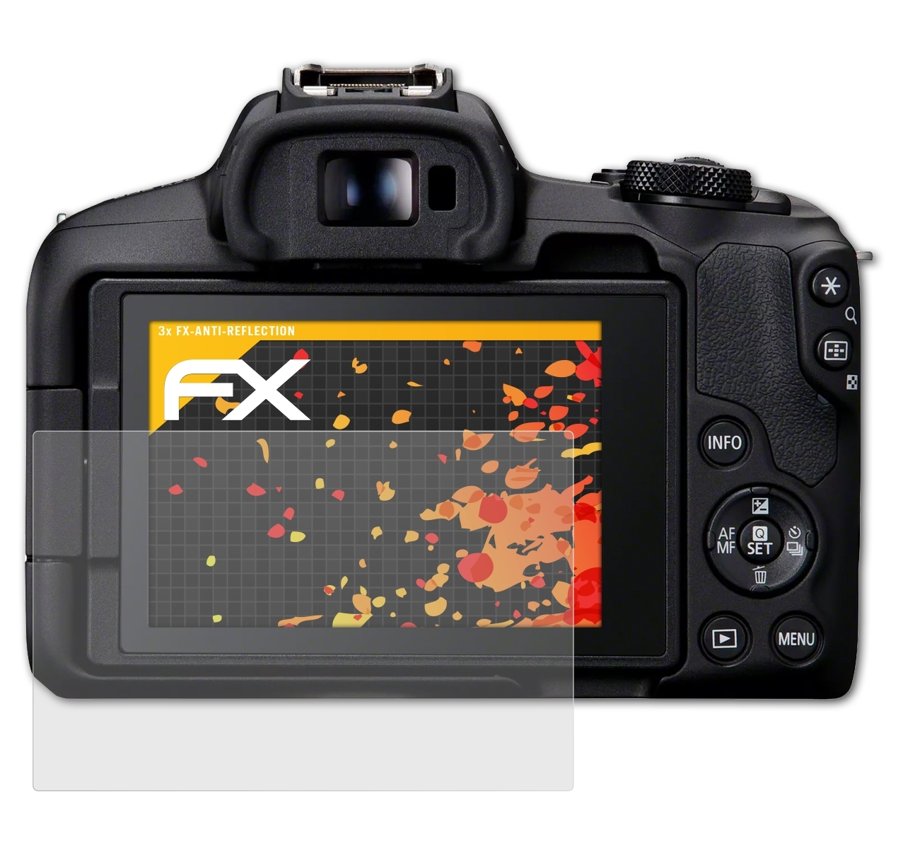 Displayschutz(für ATFOLIX R50) EOS FX-Antireflex Canon 3x