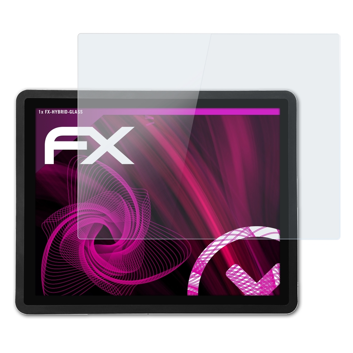 ATFOLIX FX-Hybrid-Glass Schutzglas(für Faytech FT15TMCAPOB Inch)) (15