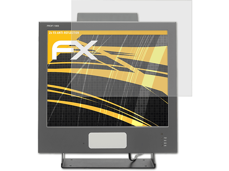 ATFOLIX 2x FX-Antireflex 1900) Profi Forsis Displayschutz(für