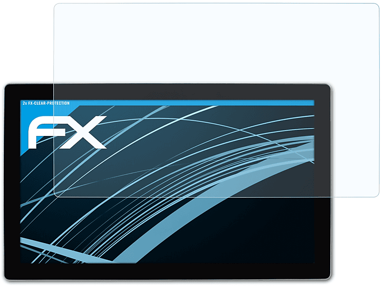 ATFOLIX 2x FX-Clear Displayschutz(für Senor MES 191P)