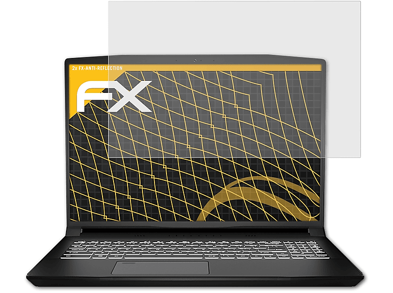 FX-Antireflex ATFOLIX Creator 2x M16) MSI Displayschutz(für