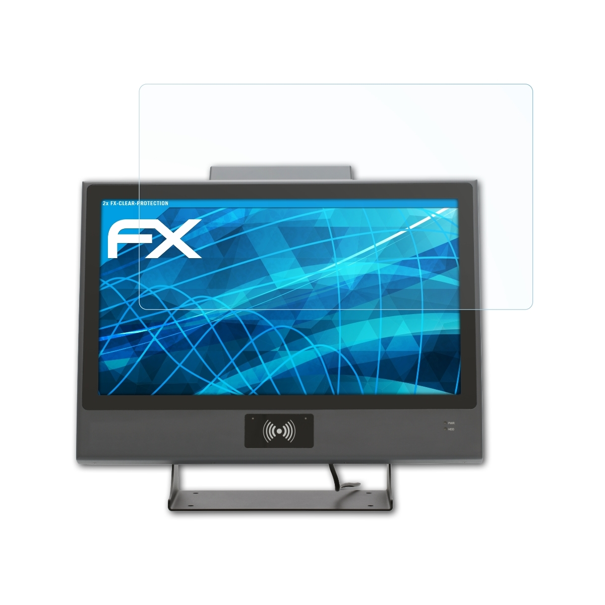 ATFOLIX 2x FX-Clear Forsis Profi 2700) Multitouch Displayschutz(für