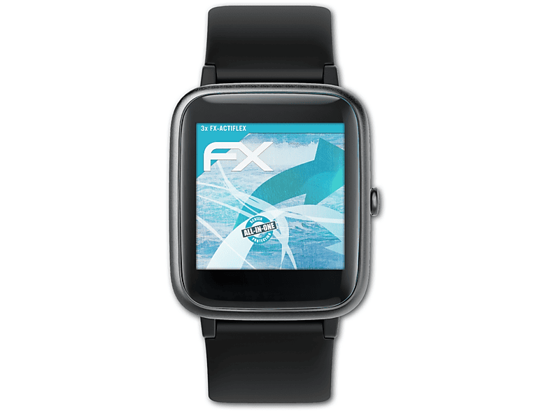 FX-ActiFleX ATFOLIX 3x Displayschutz(für Hafury Smartwatch)