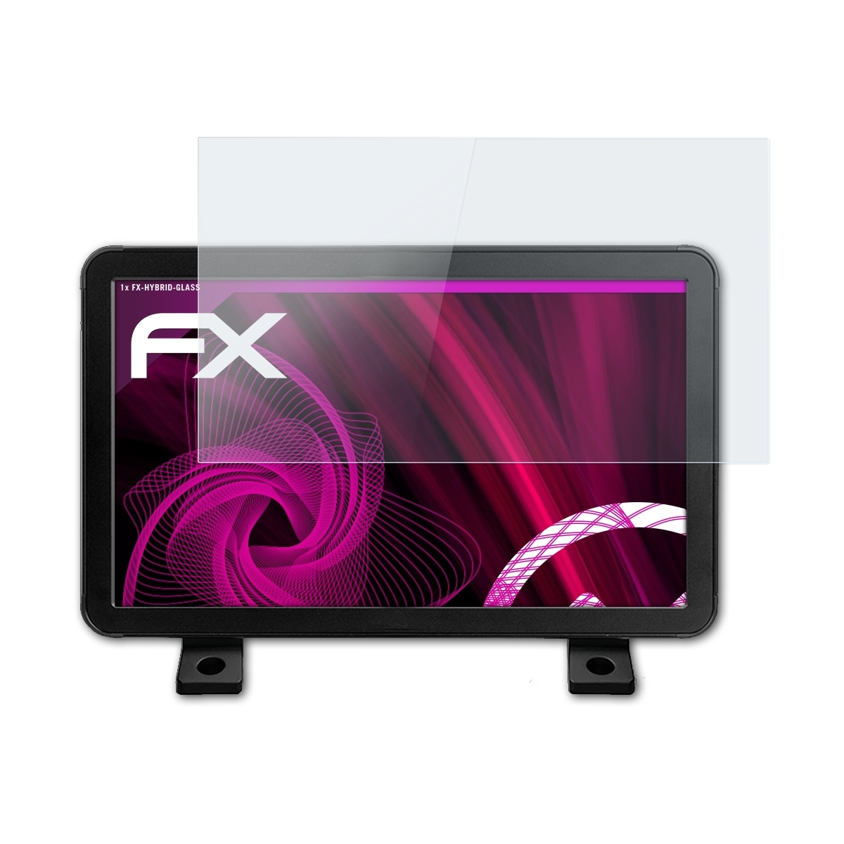 ATFOLIX FX-Hybrid-Glass Schutzglas(für Atomos 17) Neon