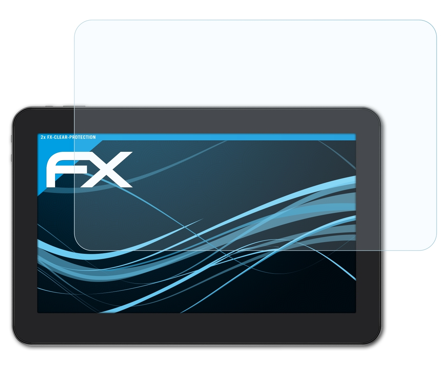 FX-Clear 2x XP-PEN Pro 16TP) ATFOLIX Artist Displayschutz(für