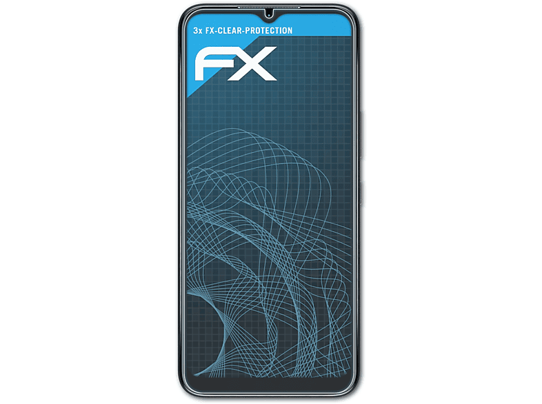 Nokia Displayschutz(für 3x G11 ATFOLIX FX-Clear Plus)