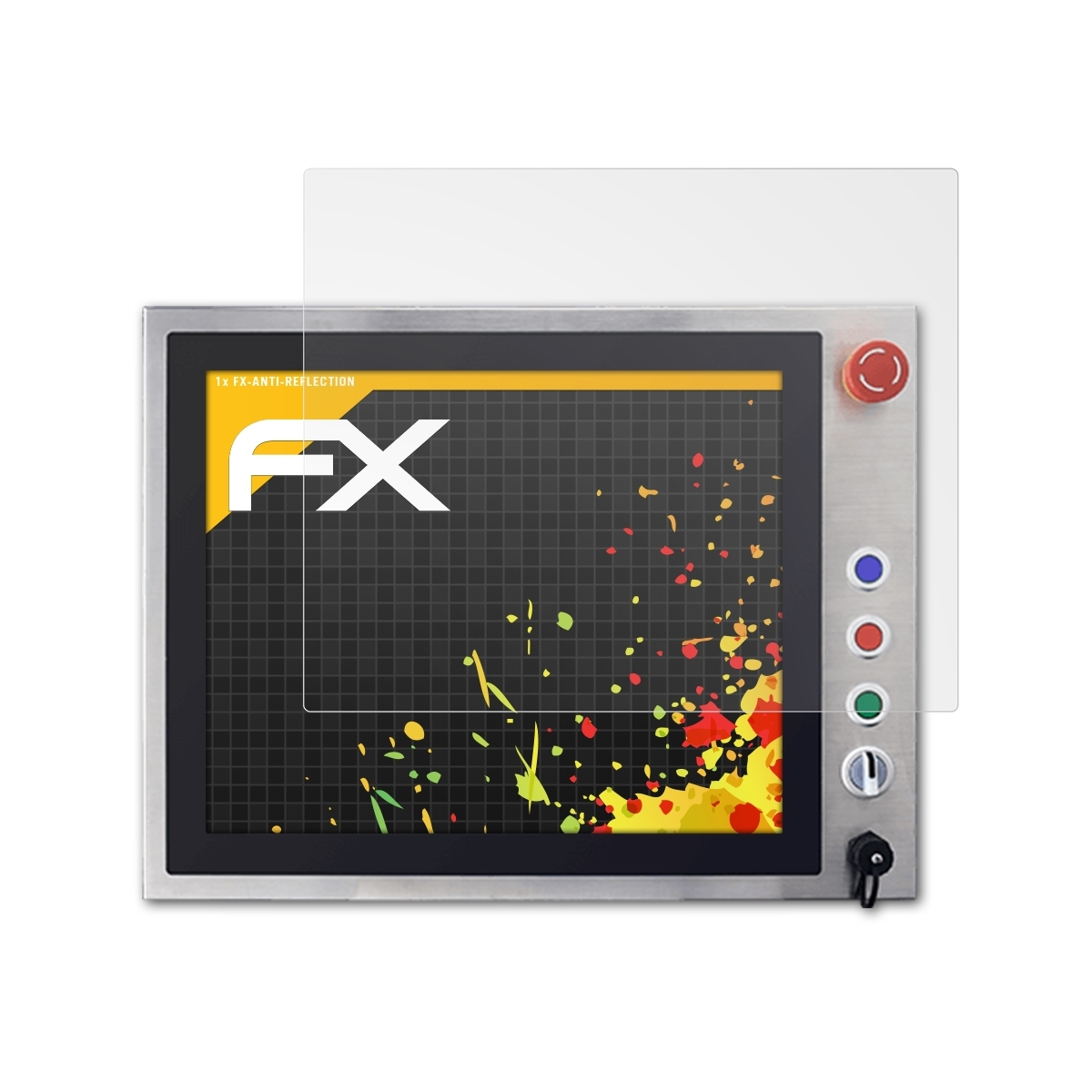 ATFOLIX FX-Antireflex Displayschutz(für Winmate R19IE3S-SPM1-B)