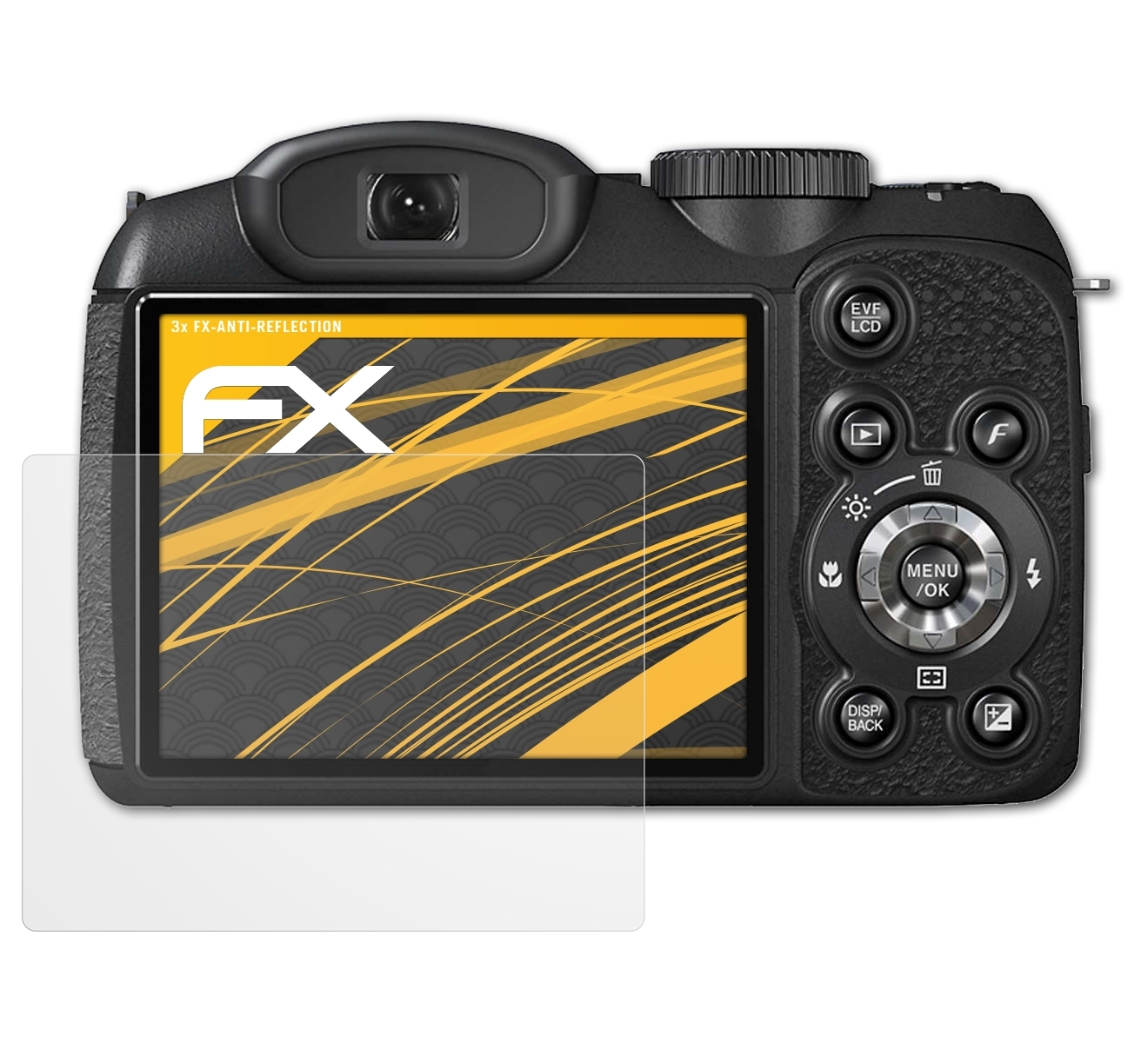 ATFOLIX 3x FX-Antireflex FinePix Fujifilm Displayschutz(für S2950)