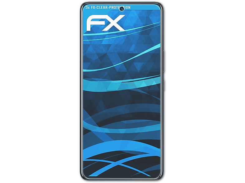 ATFOLIX 3x FX-Clear Displayschutz(für Vivo 9 SE) iQOO