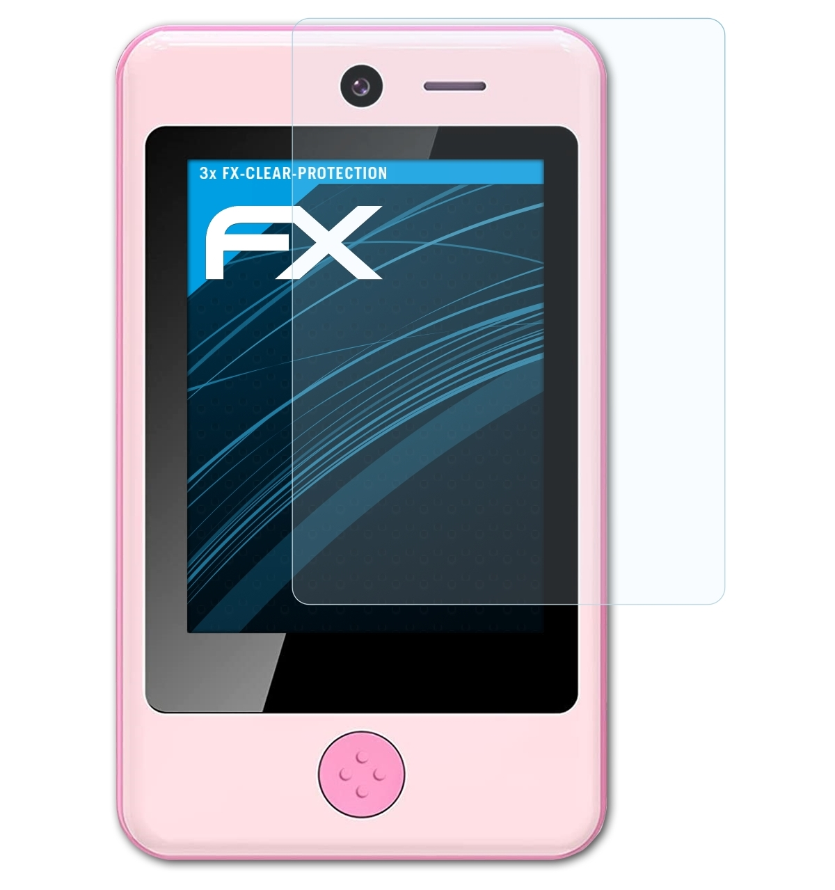 P1) ATFOLIX 3x FX-Clear Displayschutz(für Pthtechus