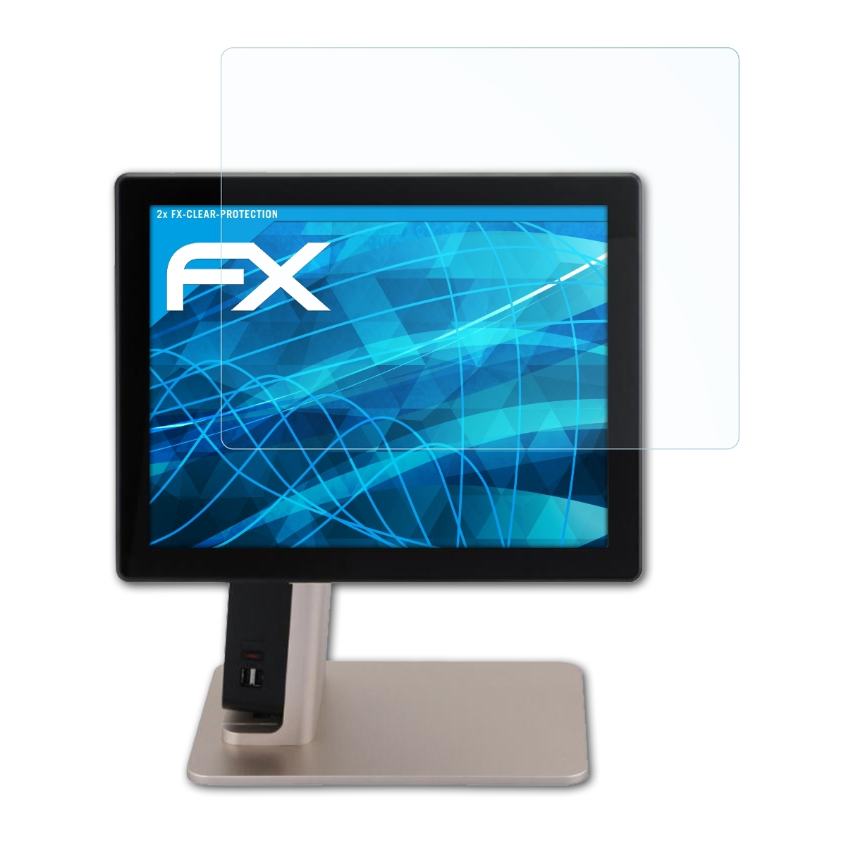 ATFOLIX 2x FX-Clear Displayschutz(für Sam4s Forza Inch)) (10.1