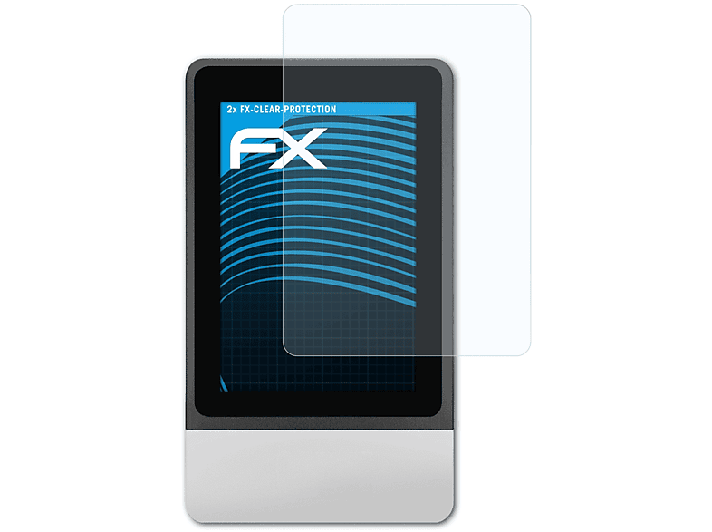 ATFOLIX 2x FX-Clear Displayschutz(für SecuX Nifty)