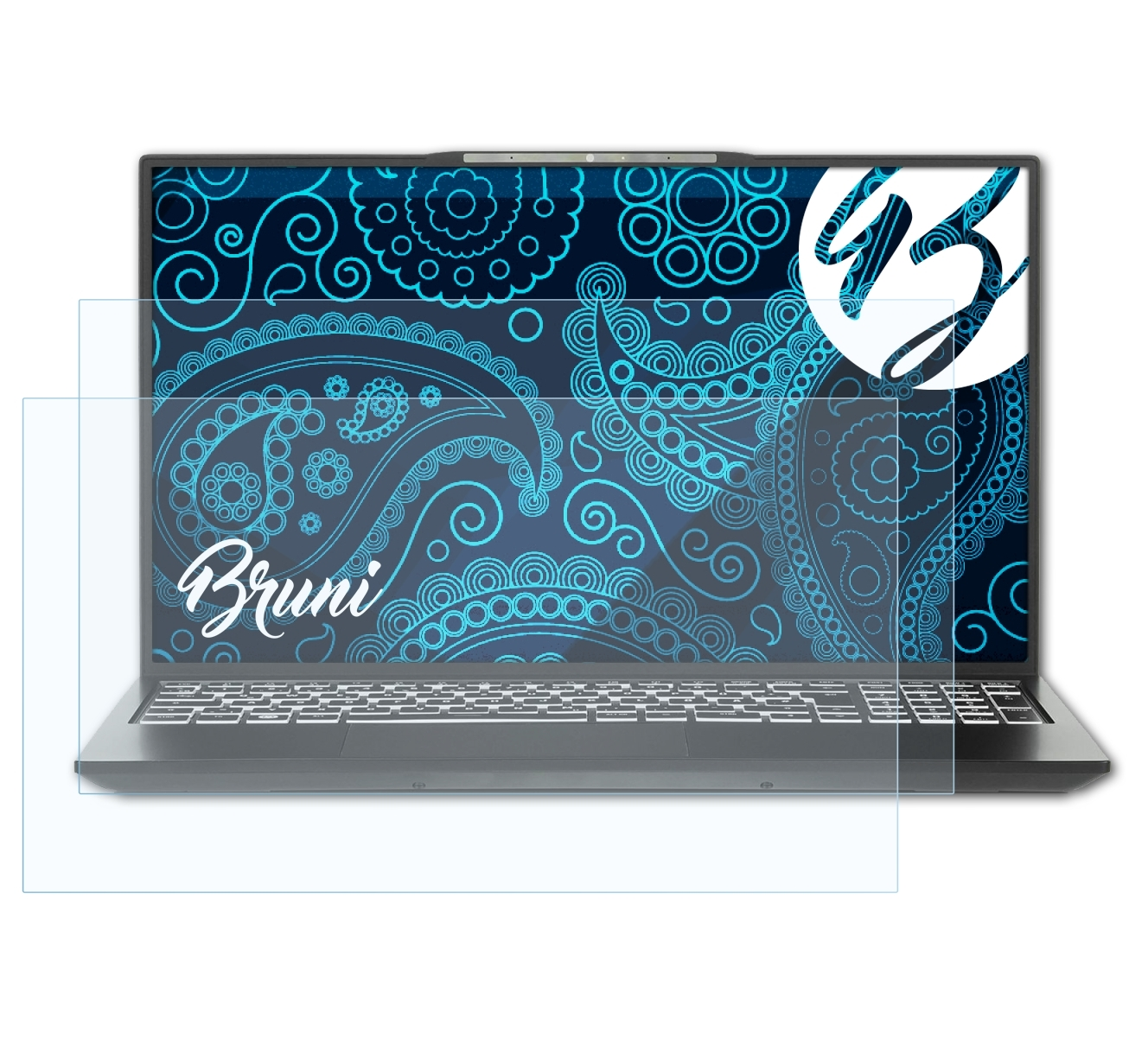 BRUNI Schutzfolie(für Tuxedo 2x (Gen 7)) InfinityBook 15 S Basics-Clear