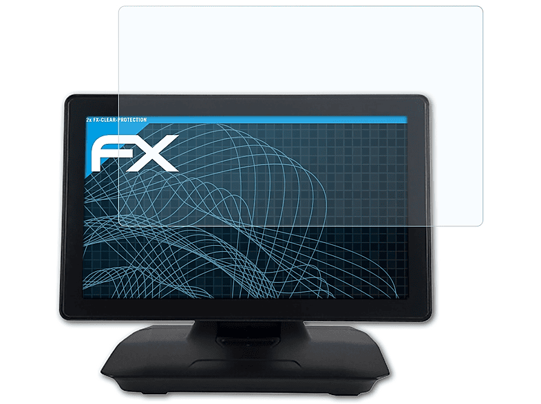 Vion) 2x ATFOLIX FX-Clear Displayschutz(für Colormetrics