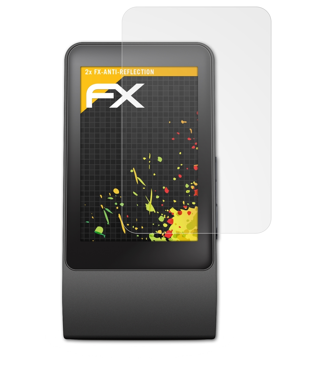 ATFOLIX 2x FX-Antireflex Displayschutz(für Emporia CARB-DIOX-DECT-B)