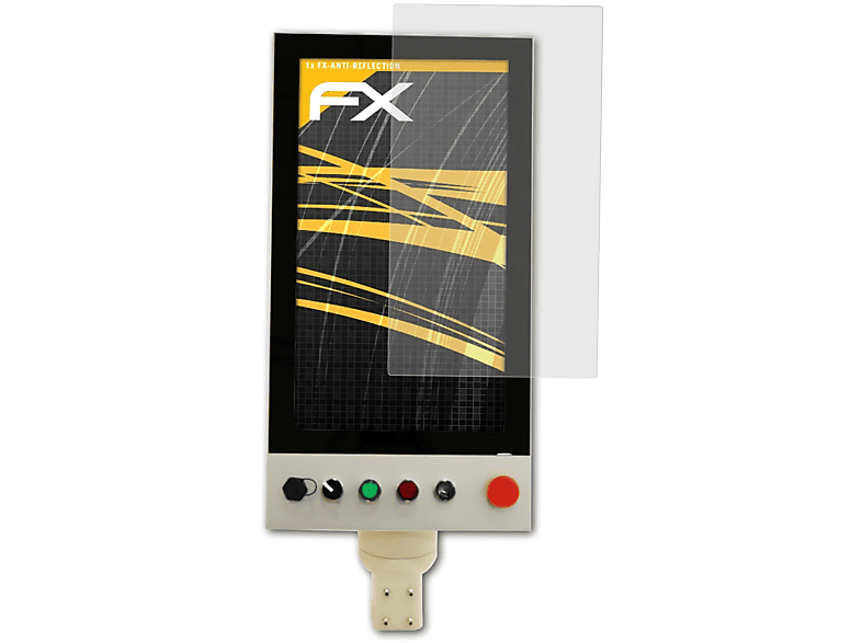 ATFOLIX FX-Antireflex Displayschutz(für Nodka IDP59LC-215TF (21.5 Inch))