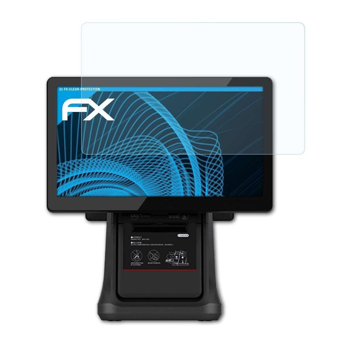 ATFOLIX 2x FX-Clear Displayschutz(für iMin D4-505)