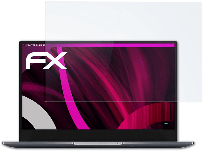 ATFOLIX FX-Hybrid-Glass Schutzglas(für Honor MagicBook X 14)