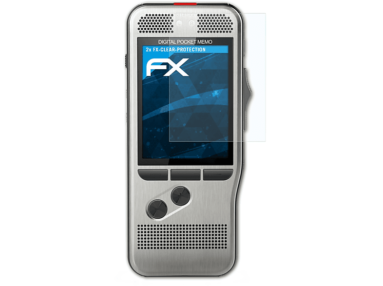 ATFOLIX 2x FX-Clear Displayschutz(für Philips DPM7000)