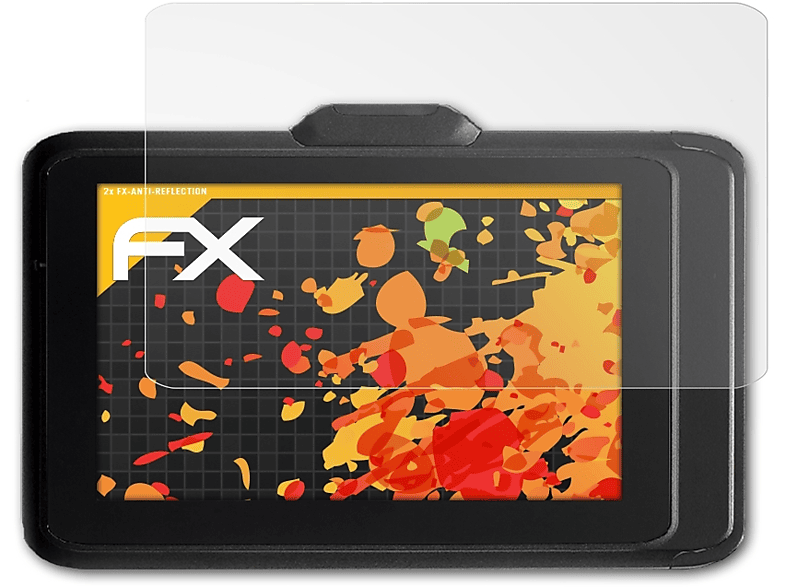 2x ATFOLIX Oracle Micros Displayschutz(für FX-Antireflex 721) Tablet
