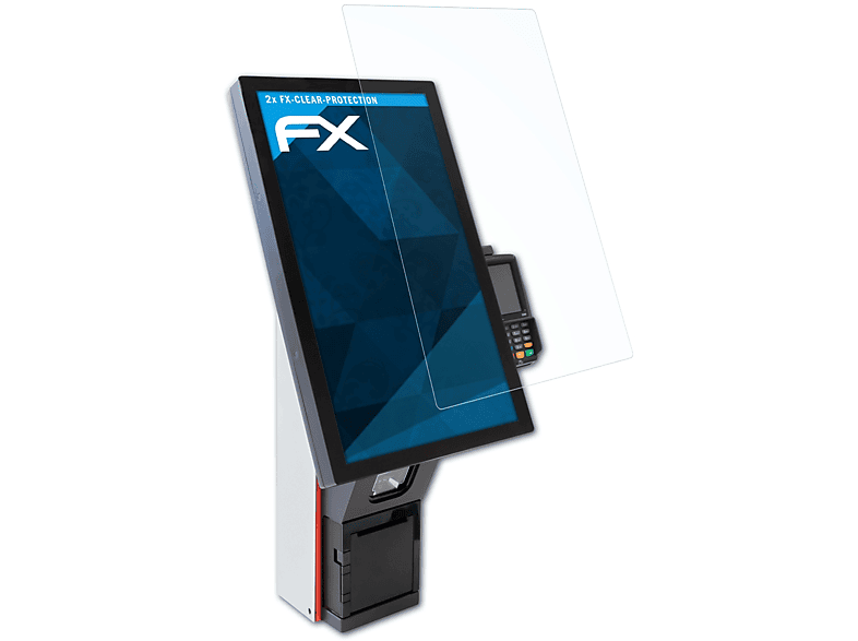 ATFOLIX 2x FX-Clear Displayschutz(für Aures Krystal (15 Inch))