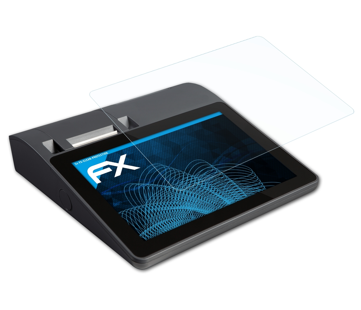 ATFOLIX 2x FX-Clear Sampos WP-6800) Displayschutz(für
