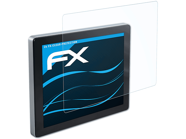 ATFOLIX 2x FX-Clear Displayschutz(für Aures Teos 1936)