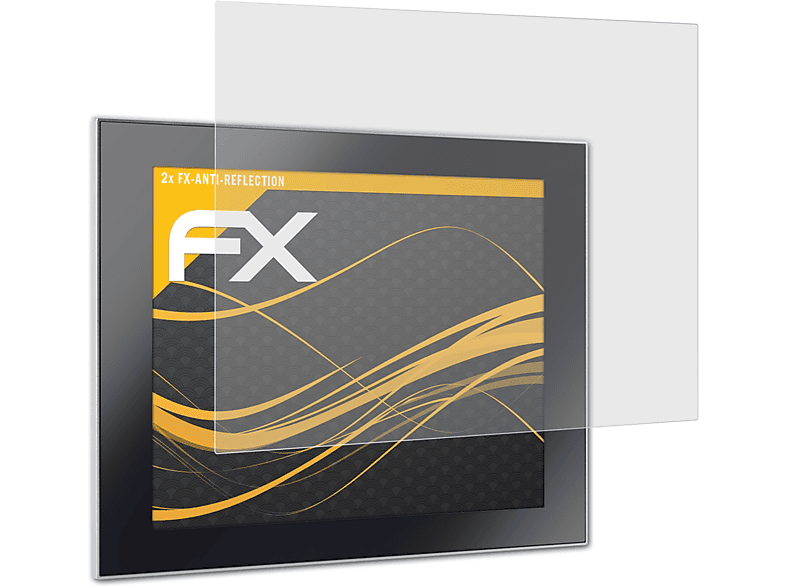 ATFOLIX 2x Displayschutz(für (17 Inch)) TPC6000-C174-L Nodka FX-Antireflex