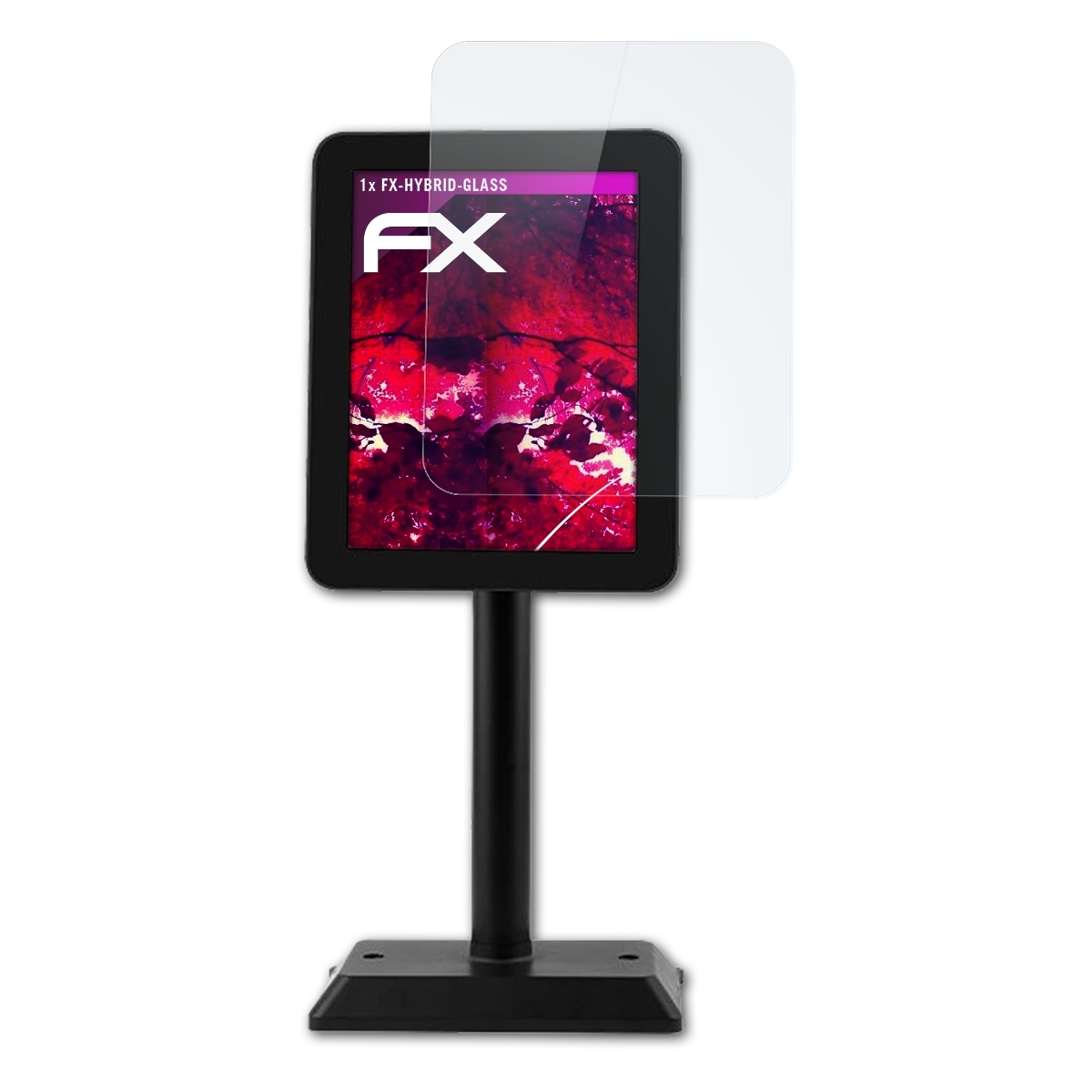 FX-Hybrid-Glass Schutzglas(für ATFOLIX Display) SCD-100 Pole Sam4s