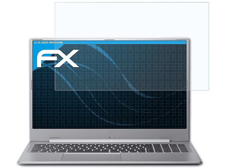 ATFOLIX 2x FX-Clear Displayschutz(für Medion AKOYA S17403 (MD62275))