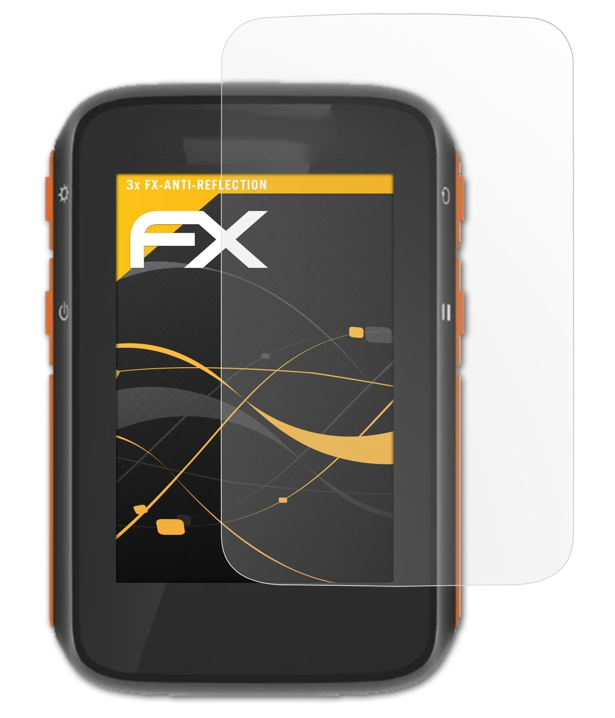 ATFOLIX 3x Bike1) FX-Antireflex smartLAB Displayschutz(für