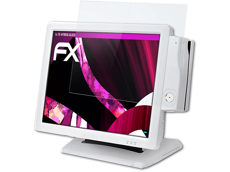 ATFOLIX FX-Hybrid-Glass Schutzglas(für Sam4s SPT-4750)